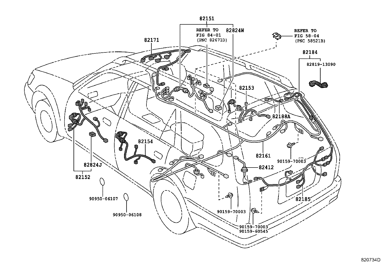 82121-1N670 WIRE, ENGINE product image