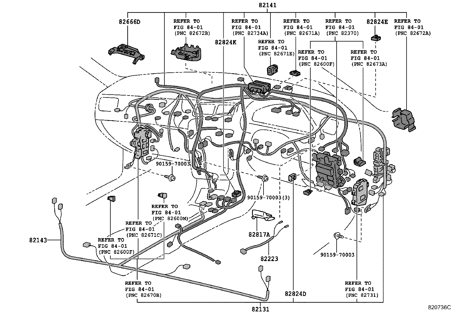 82121-1N511 WIRE, ENGINE product image