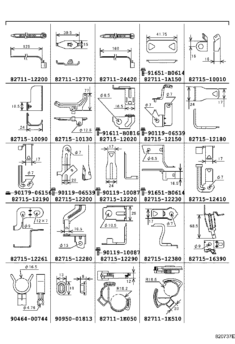 82121-13362 WIRE, ENGINE product image