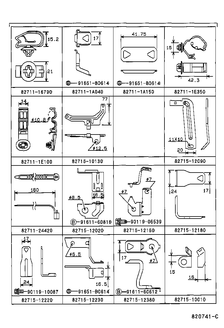 82121-1L321 WIRE, ENGINE product image
