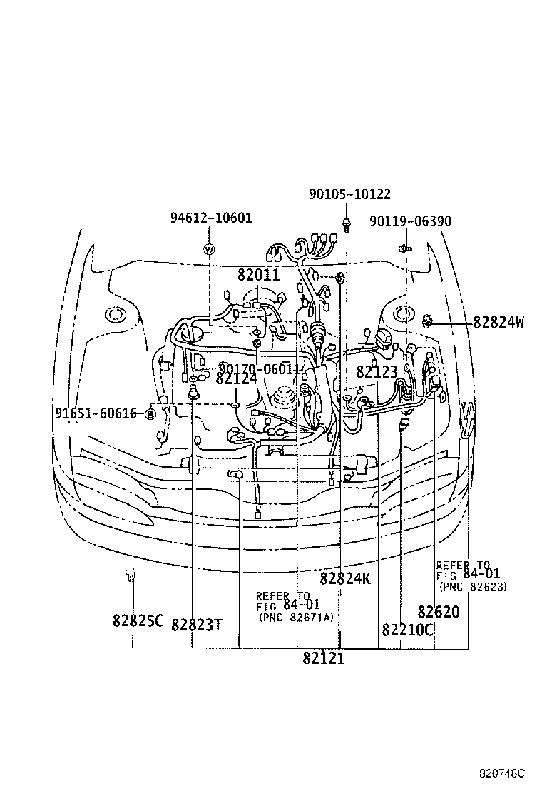 82151-1A481 WIRE, FRONT DOOR, RH product image