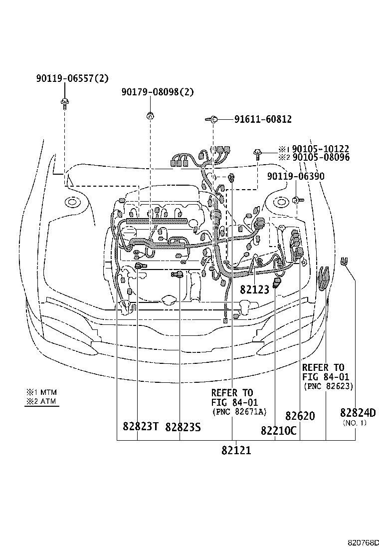 82121-1N511 WIRE, ENGINE product image