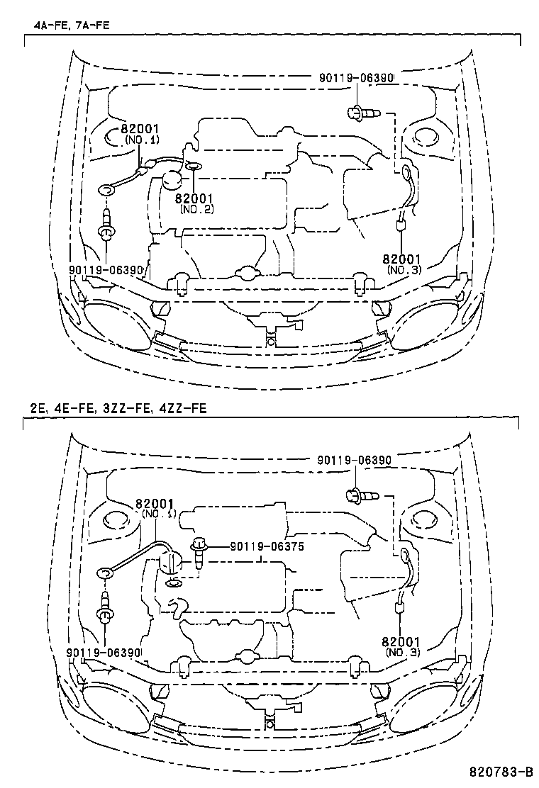 82817-1A690 PROTECTOR, WIRING HARNESS, NO.2 product image
