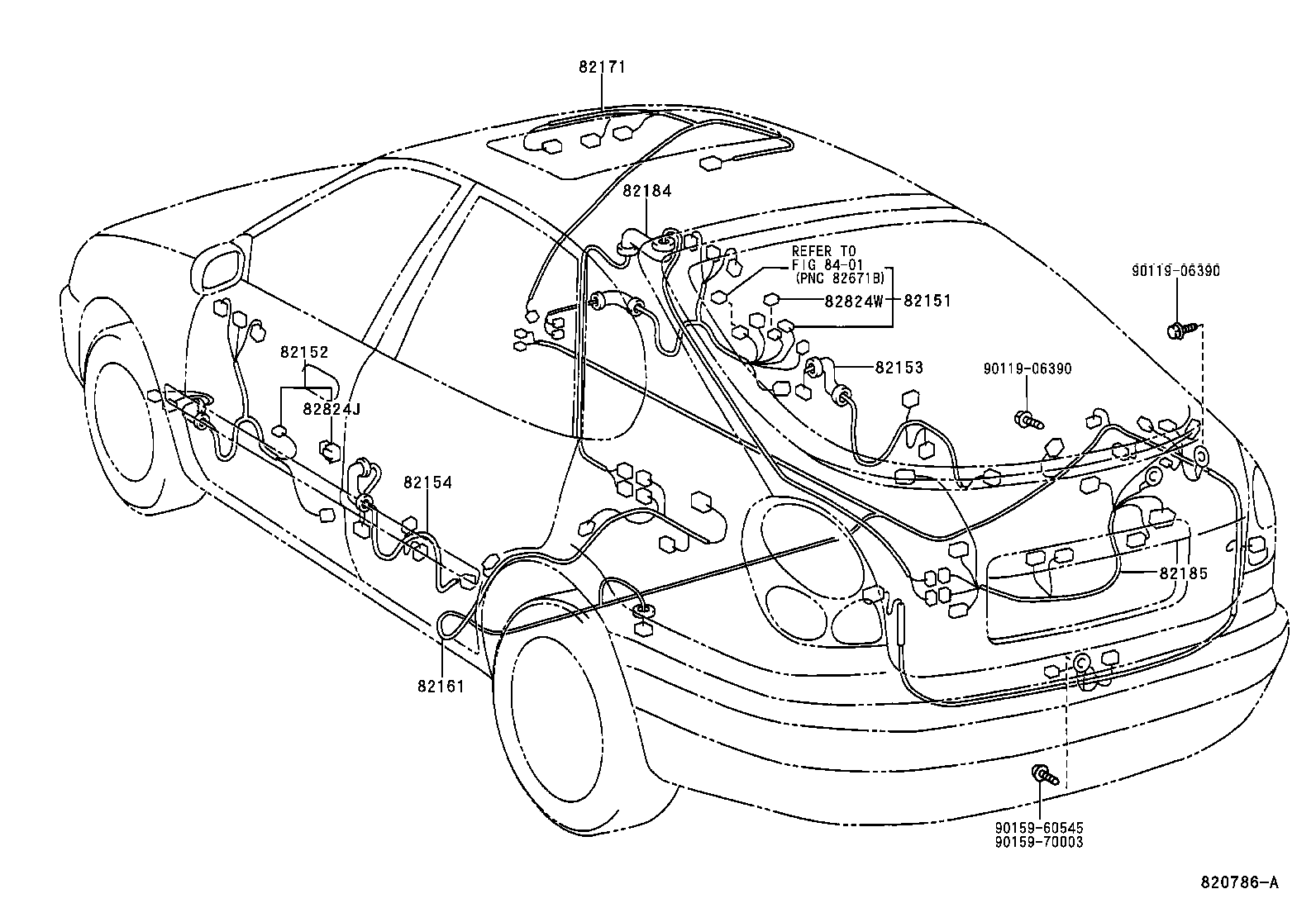 82121-02401 WIRE, ENGINE product image