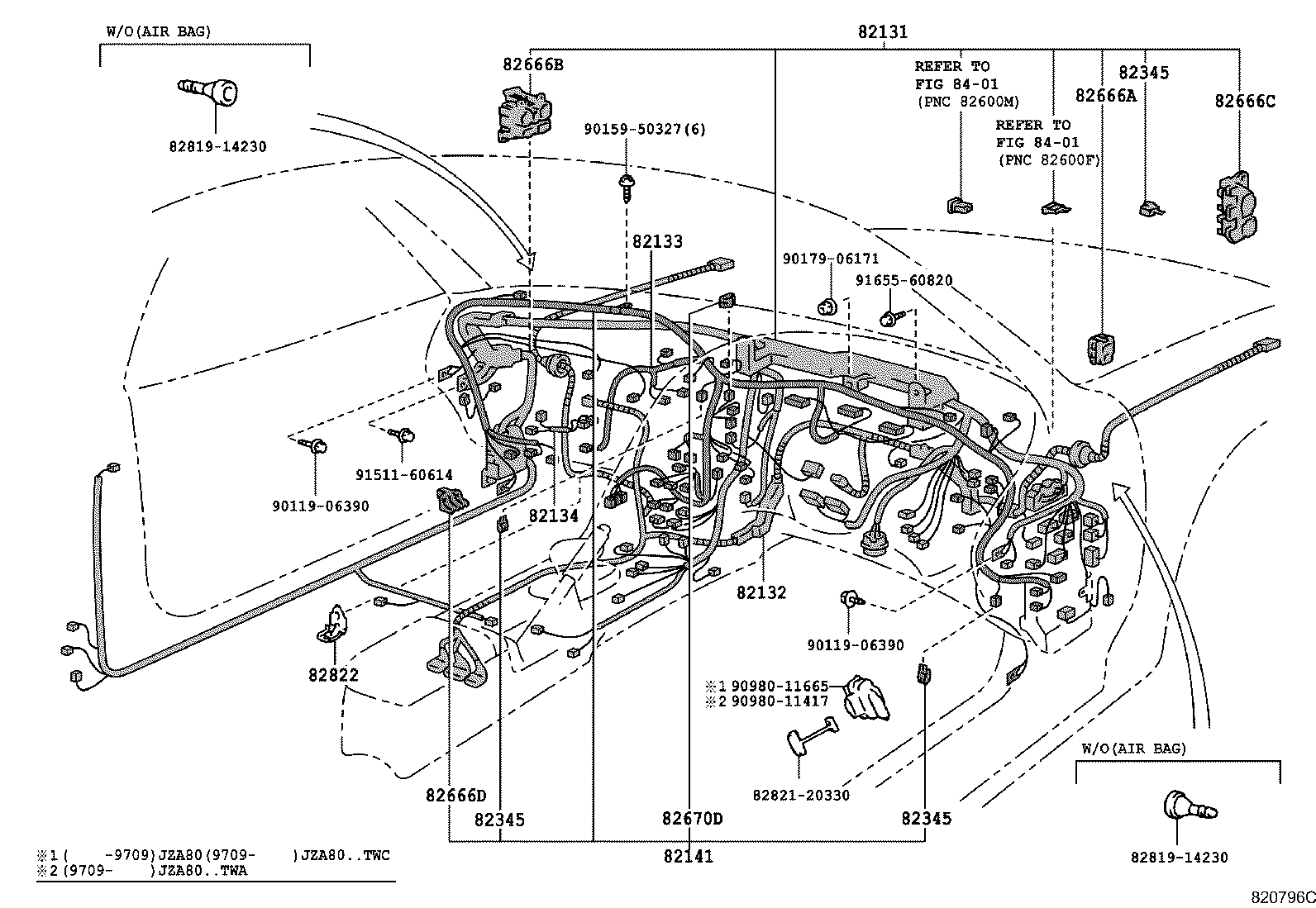 82121-14811 WIRE, ENGINE product image