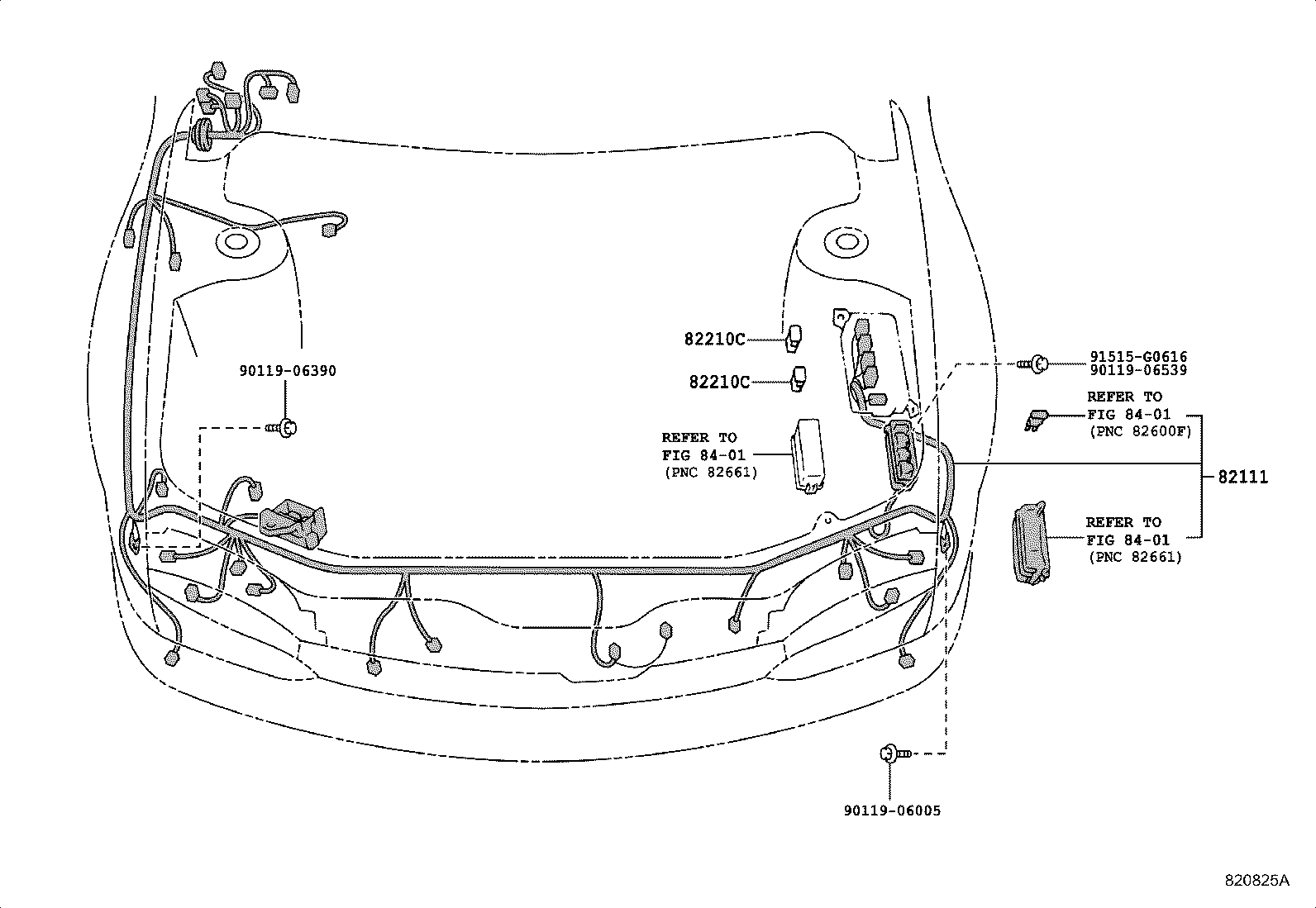 82121-1N511 WIRE, ENGINE product image