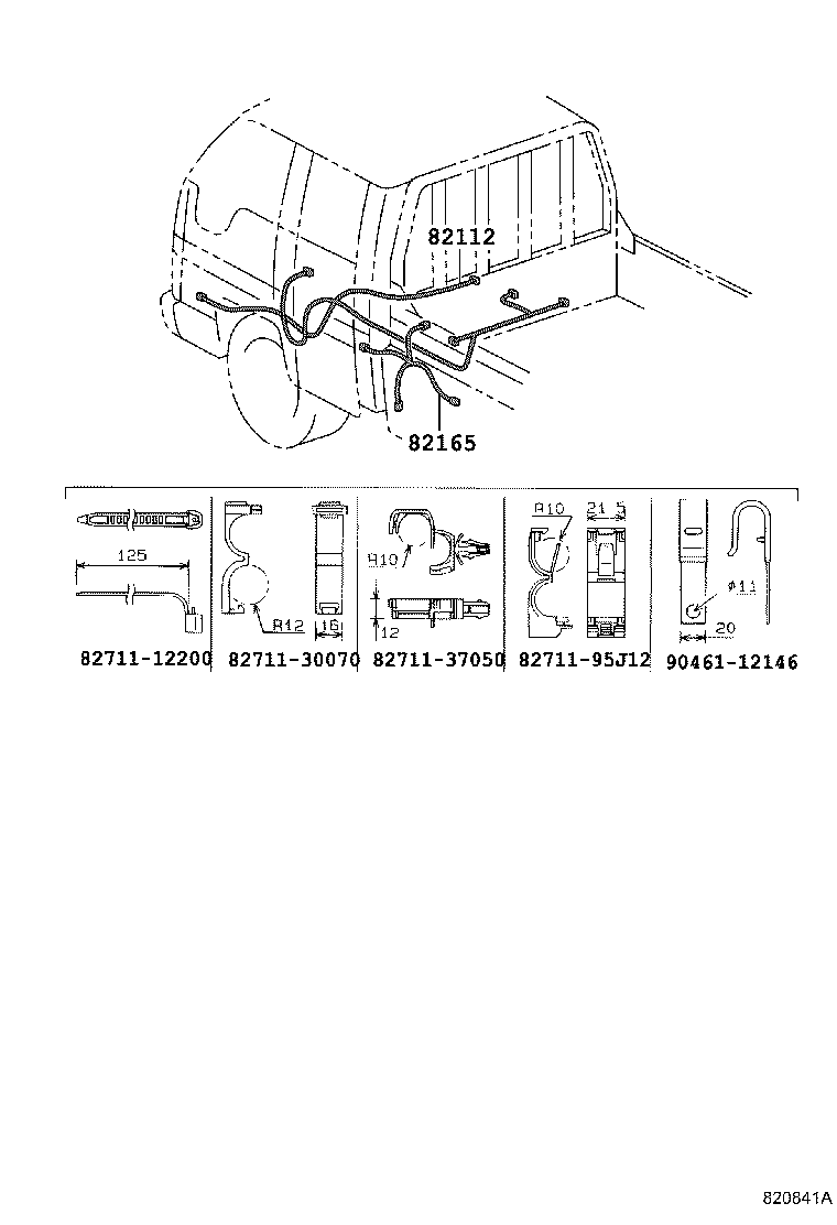 82050-89109 WIRE, ENGINE product image