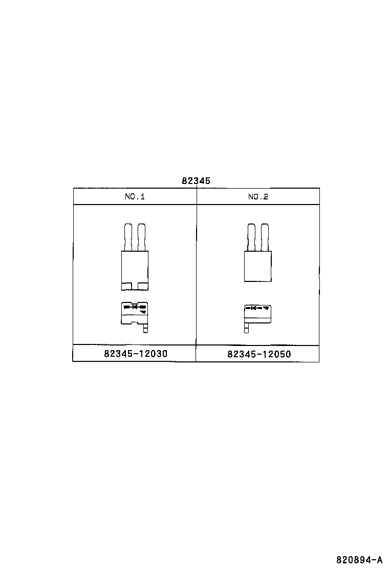 82142-43010 WIRE, INSTRUMENT PANEL, NO.2 product image