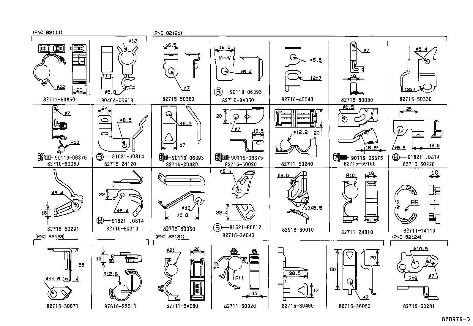 82192-50100 WIRE, FRONT SEAT, LH product image