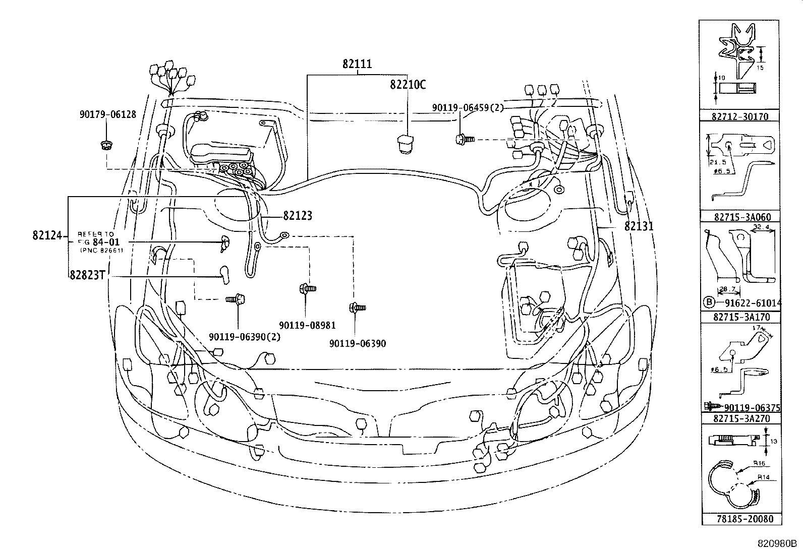 82817-3K310 PROTECTOR, WIRING HARNESS, NO.1 product image
