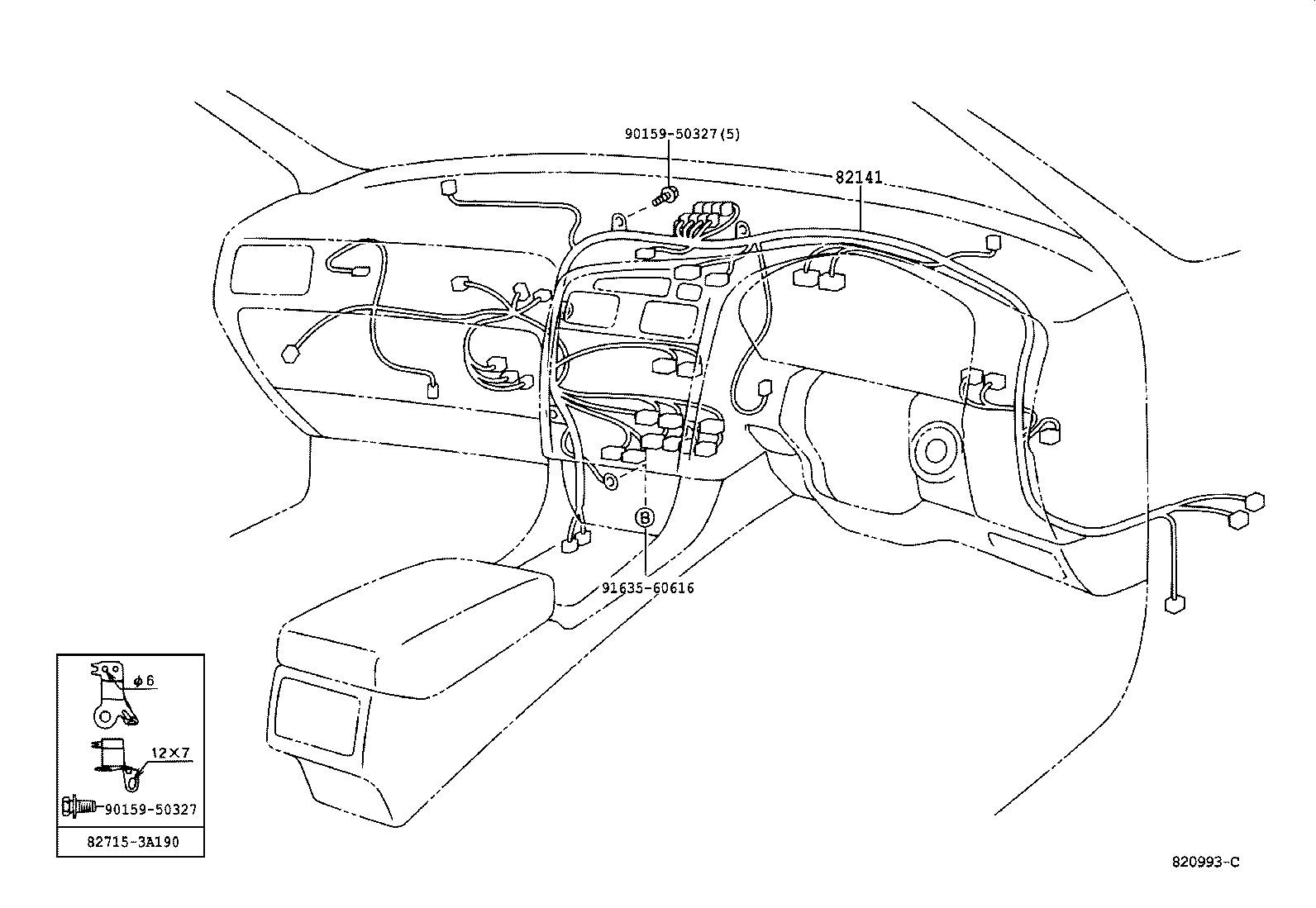 82817-3K310 PROTECTOR, WIRING HARNESS, NO.1 product image