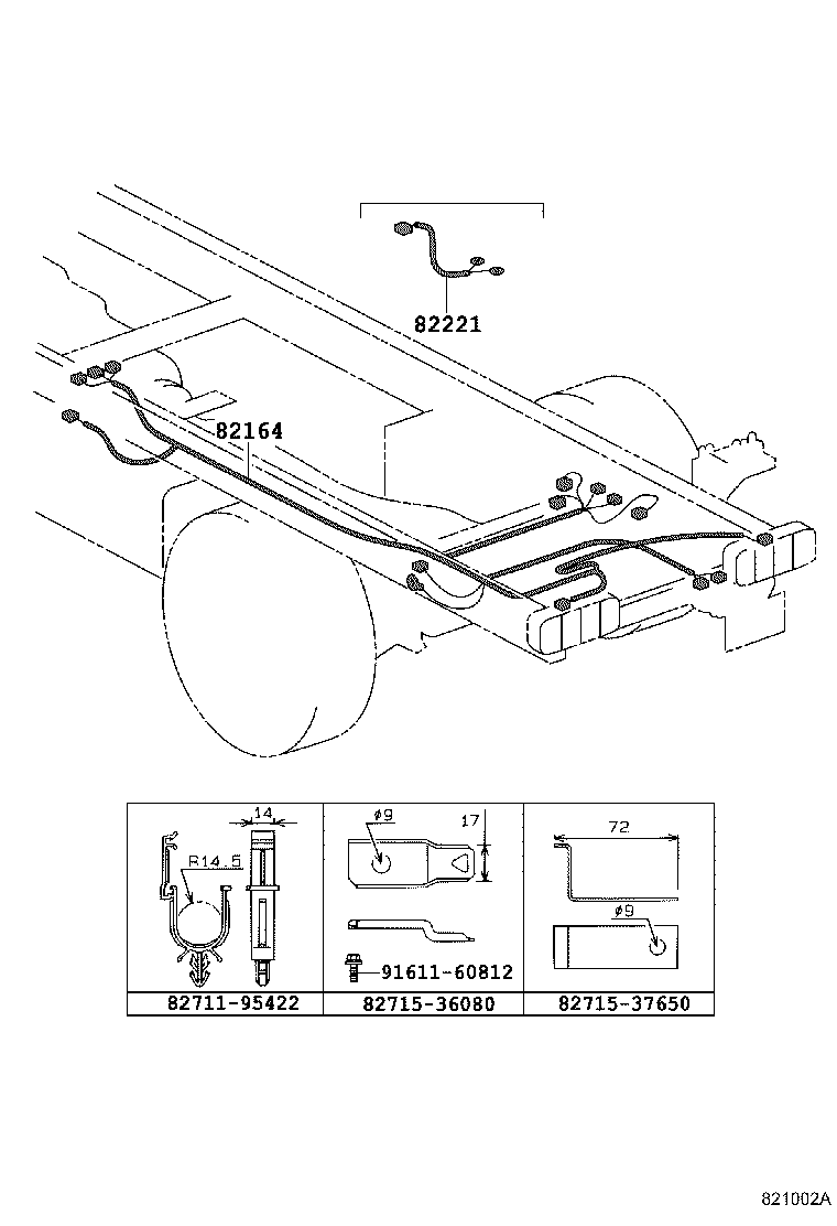 82050-89109 WIRE, ENGINE product image