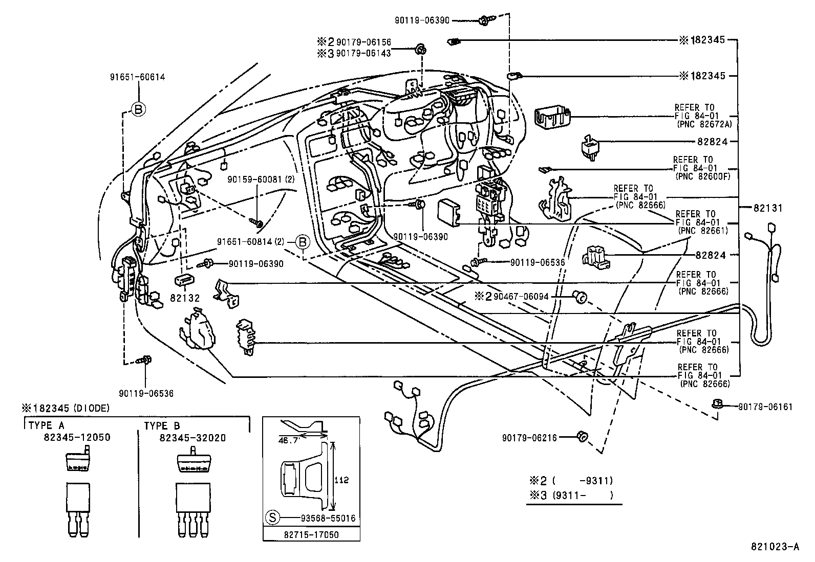 82121-17307 WIRE, ENGINE product image