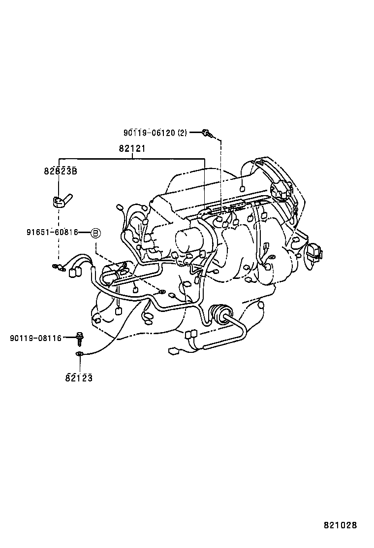82817-50530 PROTECTOR, WIRING HARNESS, NO.1 product image