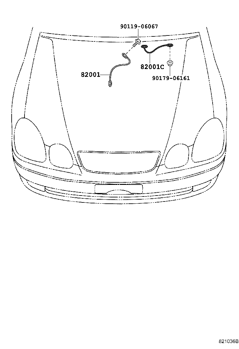 82152-30781 WIRE, FRONT DOOR, LH product image