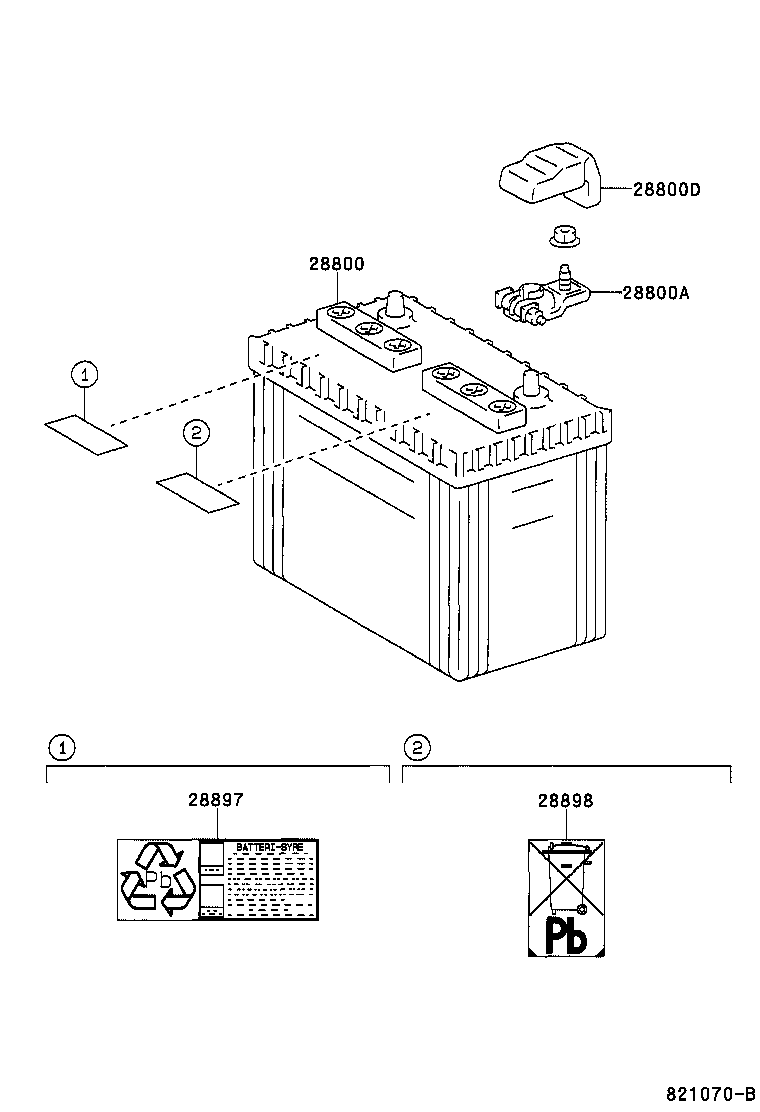 28800-54342 BATTERY product image