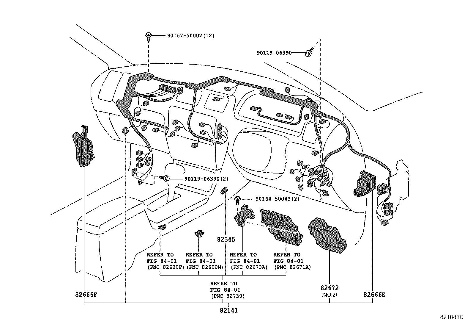 82121-07030 WIRE, ENGINE product image