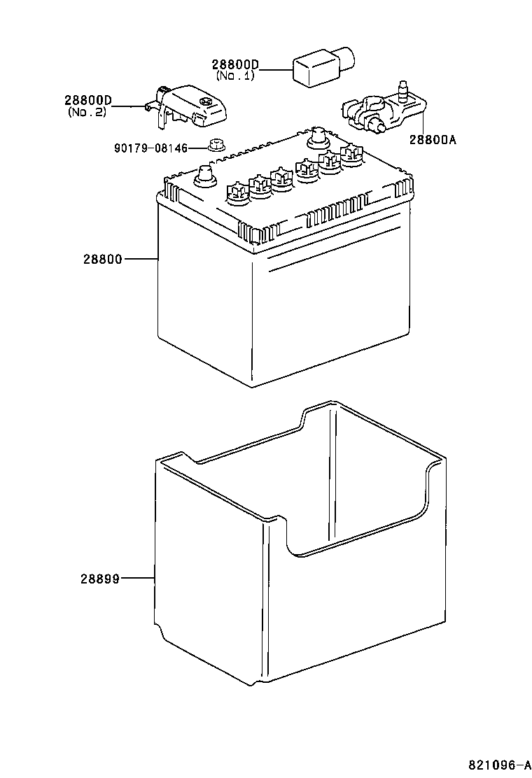 28899-74150 INSULATOR, BATTERY product image