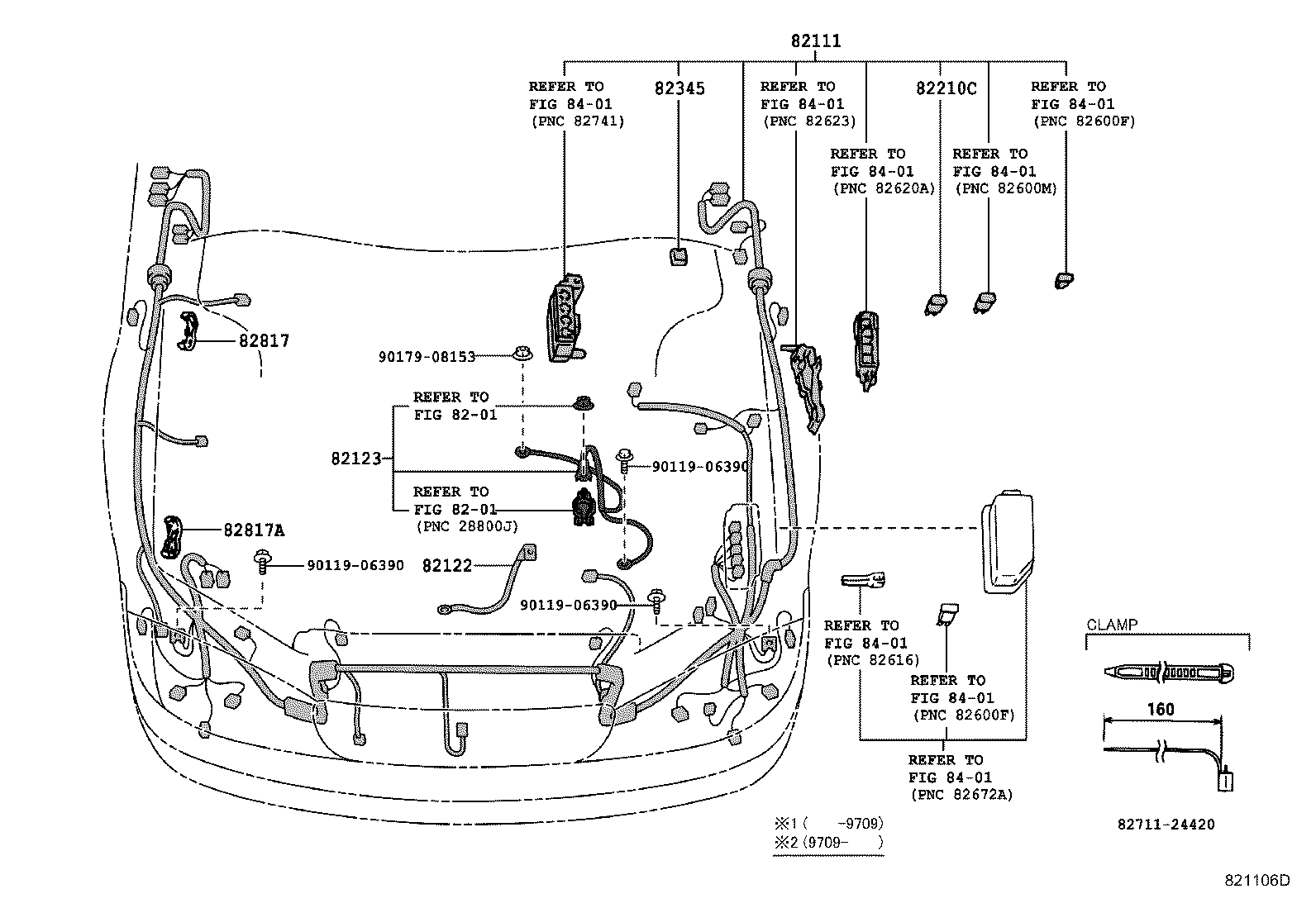 82121-07030 WIRE, ENGINE product image