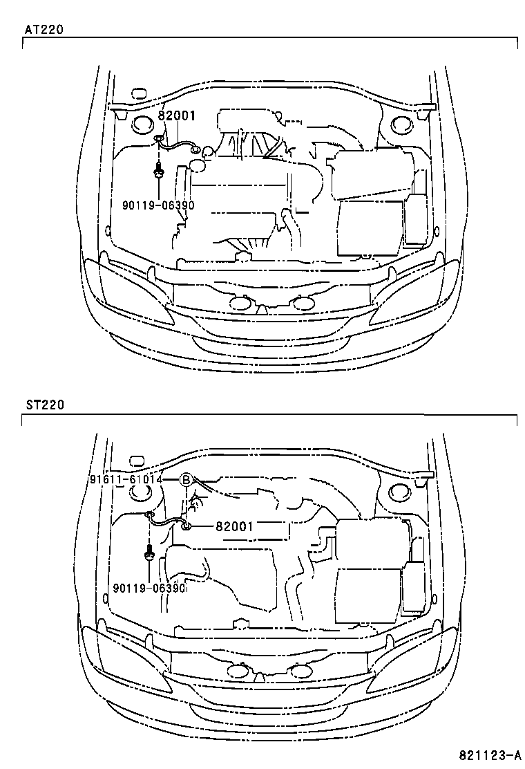 82121-05320 WIRE, ENGINE product image