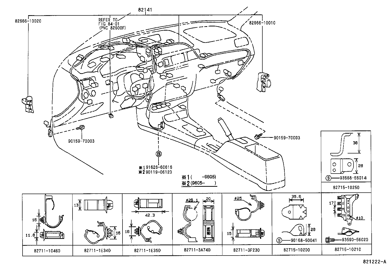 82121-1C360 WIRE, ENGINE product image