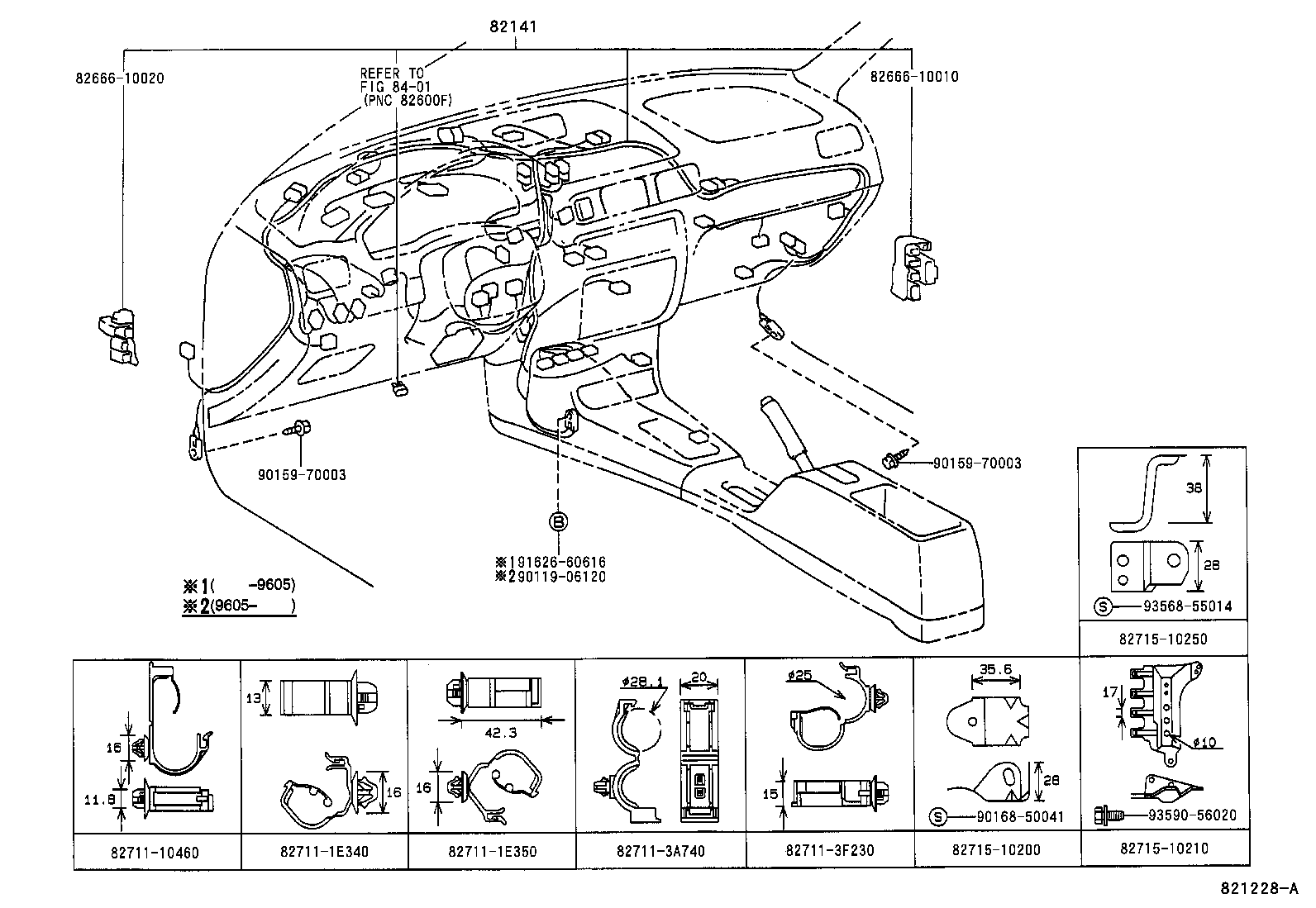 82111-1C080 WIRE, ENGINE ROOM MAIN product image