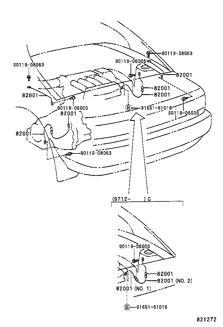 82121-17307 WIRE, ENGINE product image