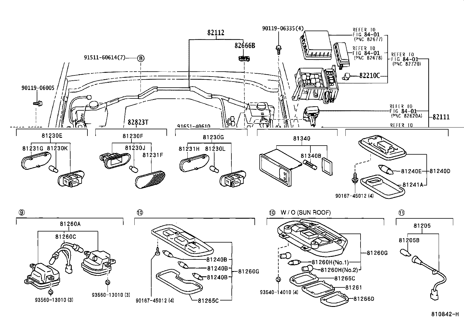 Toyota 82143-60090 WIRE, INSTRUMENT PANEL, NO.3