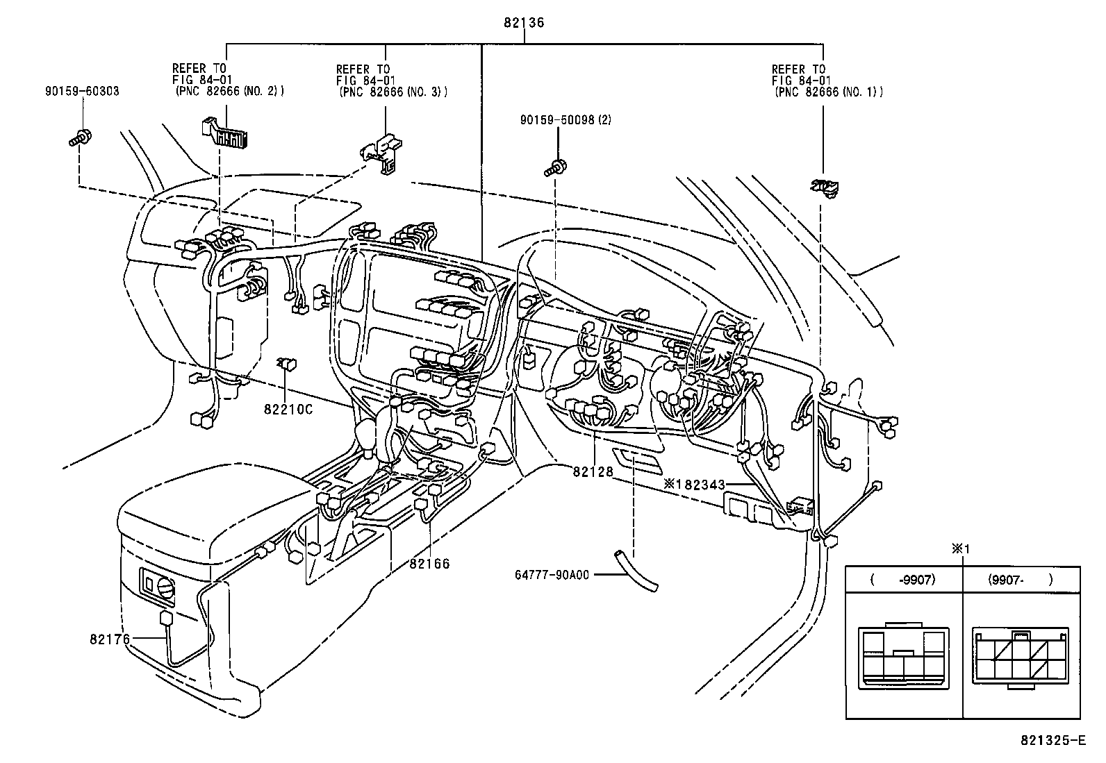 82025-60010 WIRING SUB-ASSY, FRONT SIDE product image