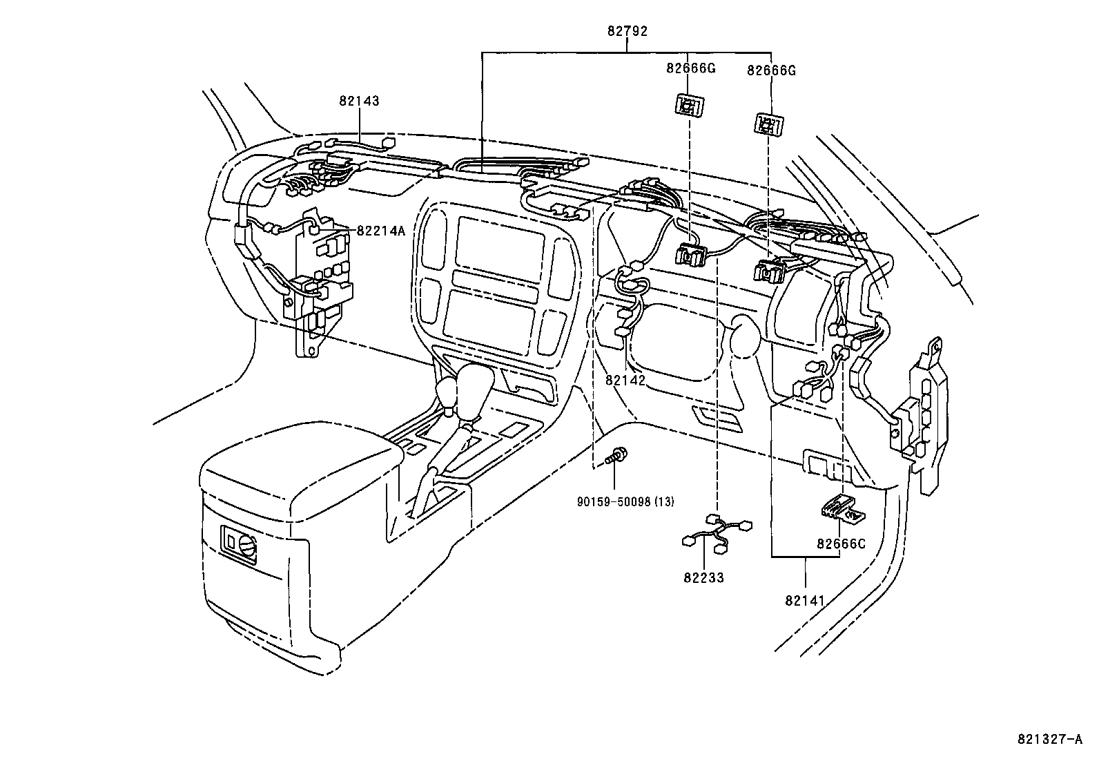 82025-60010 WIRING SUB-ASSY, FRONT SIDE product image