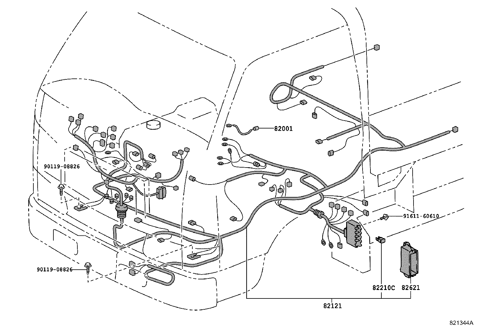 82050-89109 WIRE, ENGINE product image