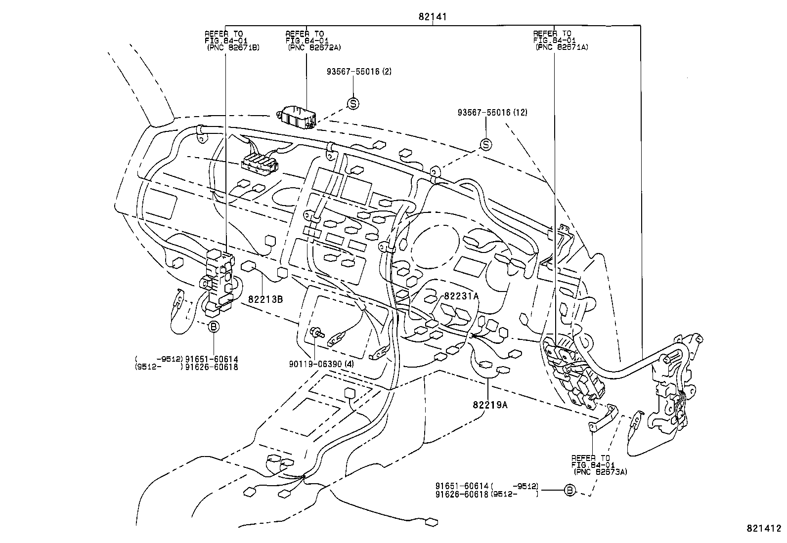 82817-42100 PROTECTOR, WIRING HARNESS, NO.2 product image
