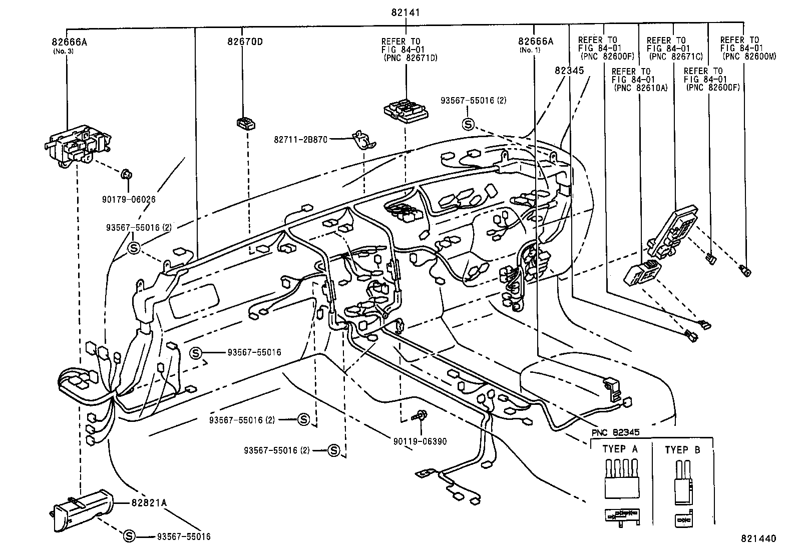 82121-05260 WIRE, ENGINE product image