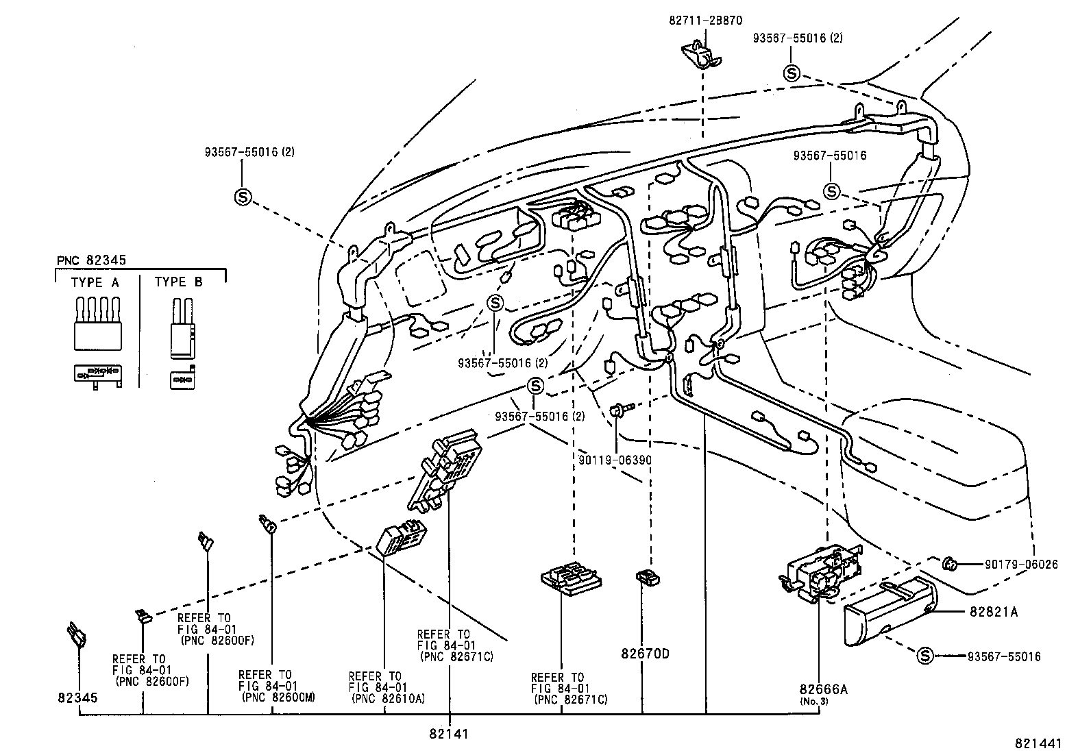 82121-05260 WIRE, ENGINE product image