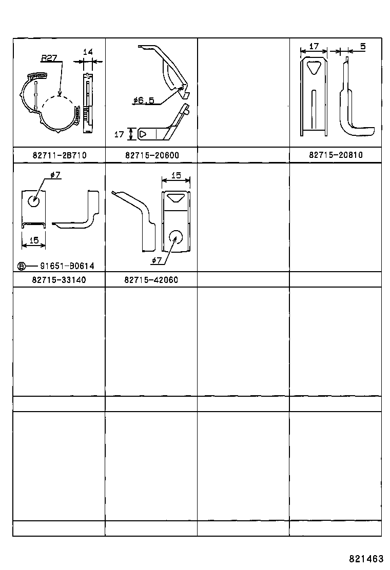 82121-05260 WIRE, ENGINE product image