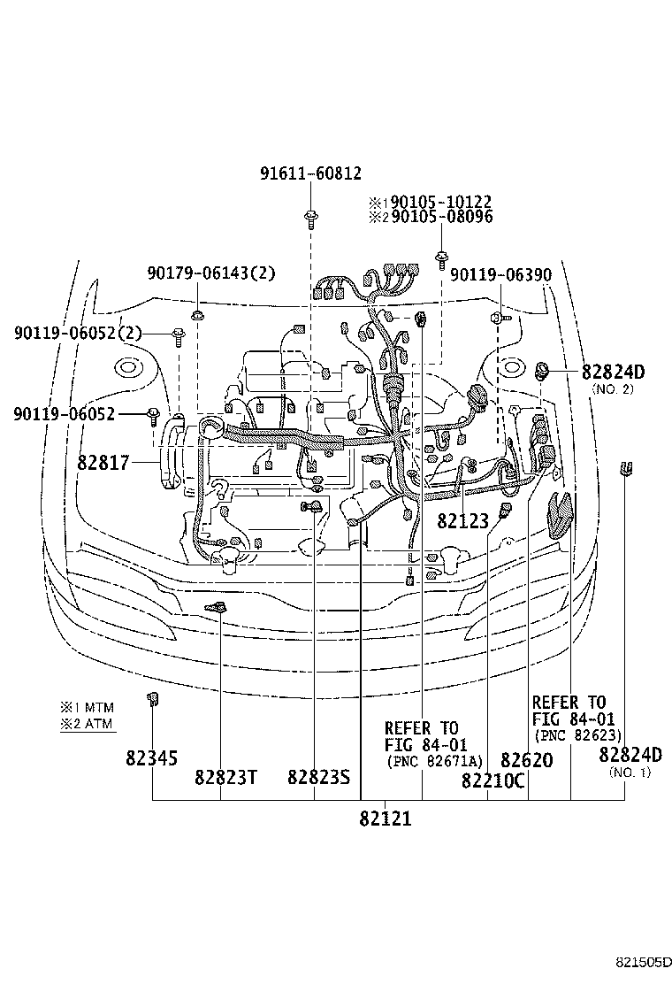 82121-1N511 WIRE, ENGINE product image