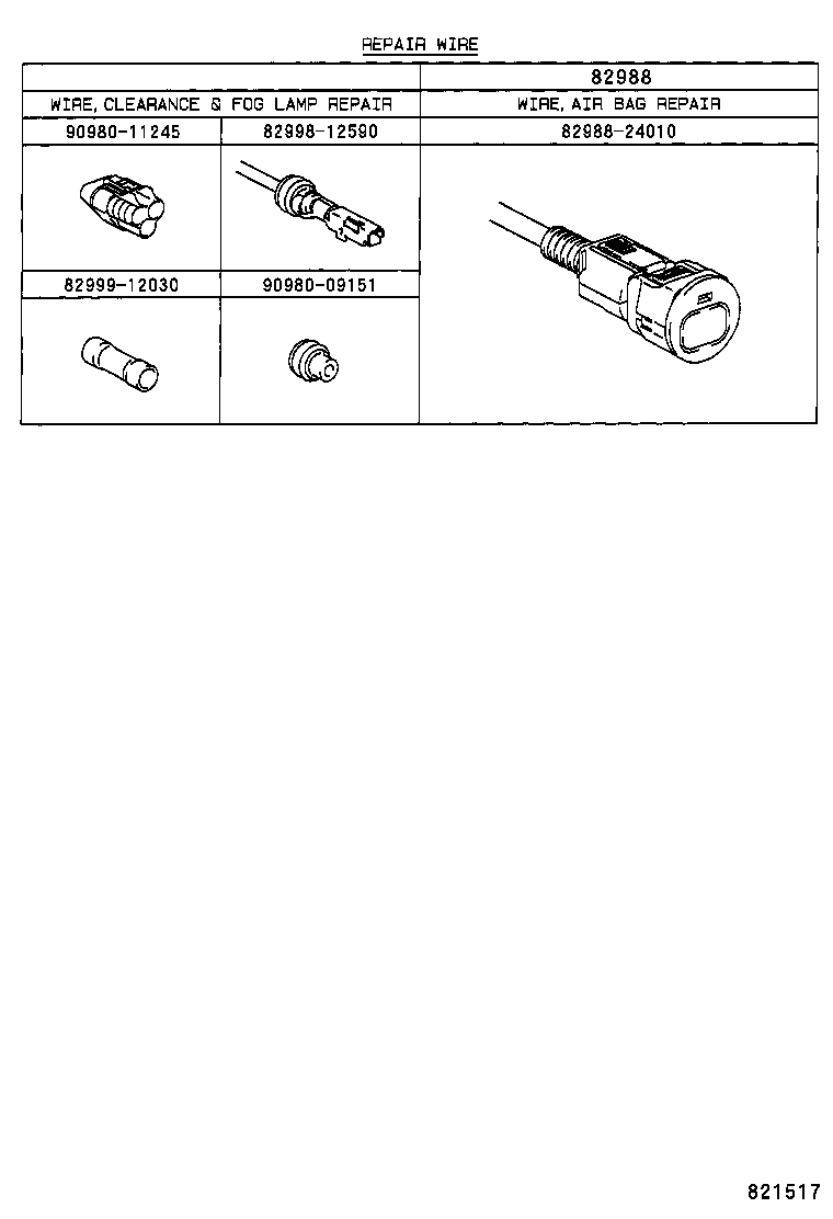 82121-14811 WIRE, ENGINE product image