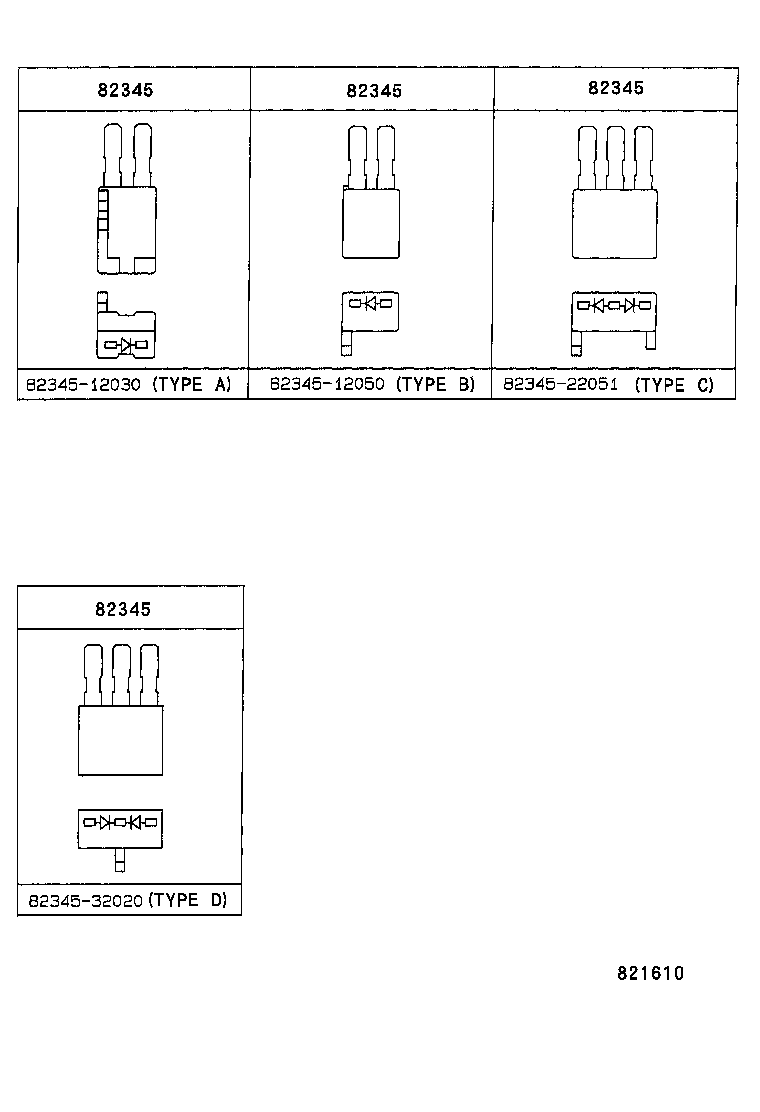 82151-35100 WIRE, FRONT DOOR, RH product image