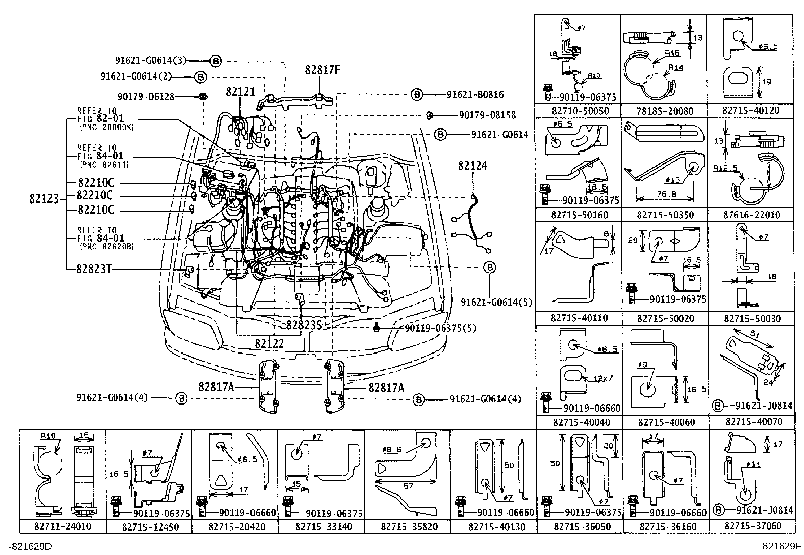 82817-5A790 PROTECTOR, WIRING HARNESS, NO.1 product image