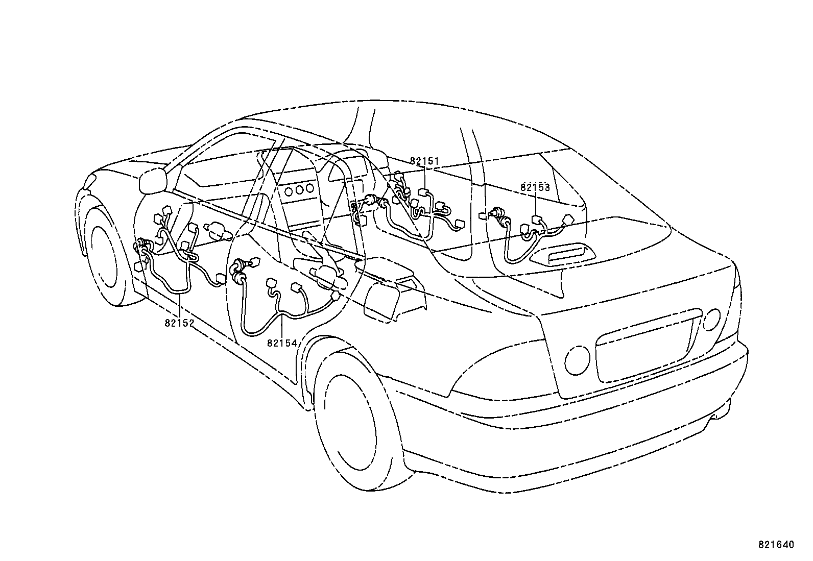 82817-53010 PROTECTOR, WIRING HARNESS, NO.2 product image