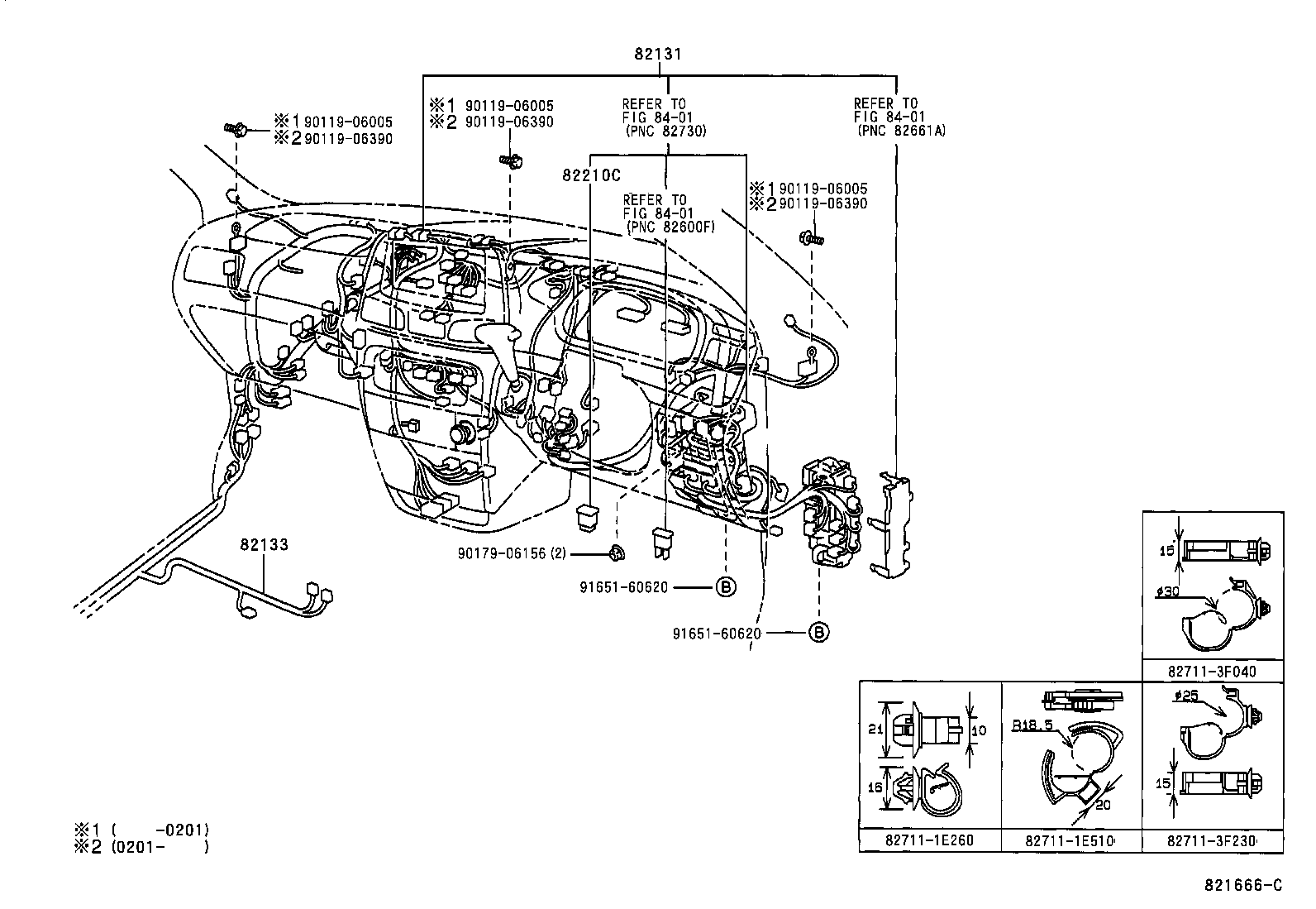 82817-28880 PROTECTOR, WIRING HARNESS, NO.2 product image
