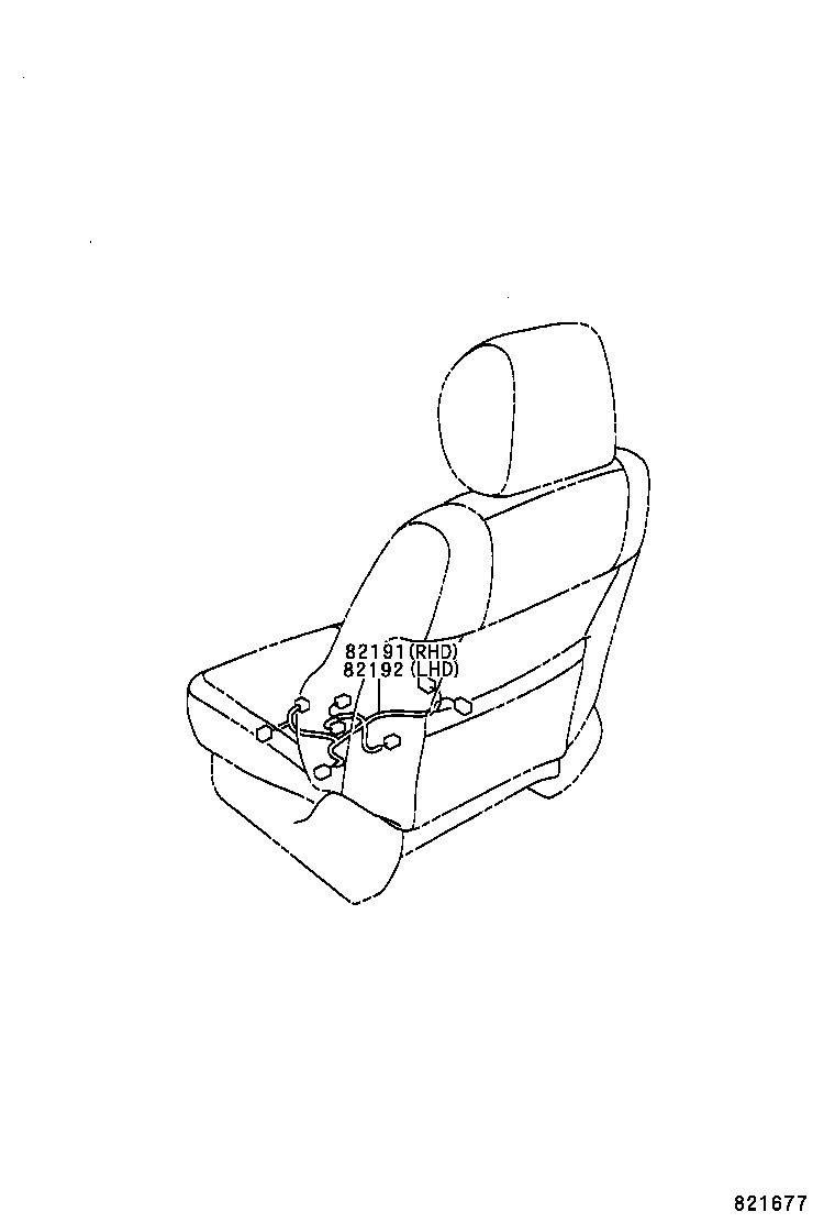 82817-53010 PROTECTOR, WIRING HARNESS, NO.2 product image