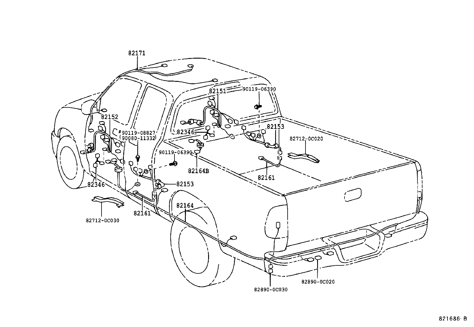 Thumbnail 16 for 82161-0C080