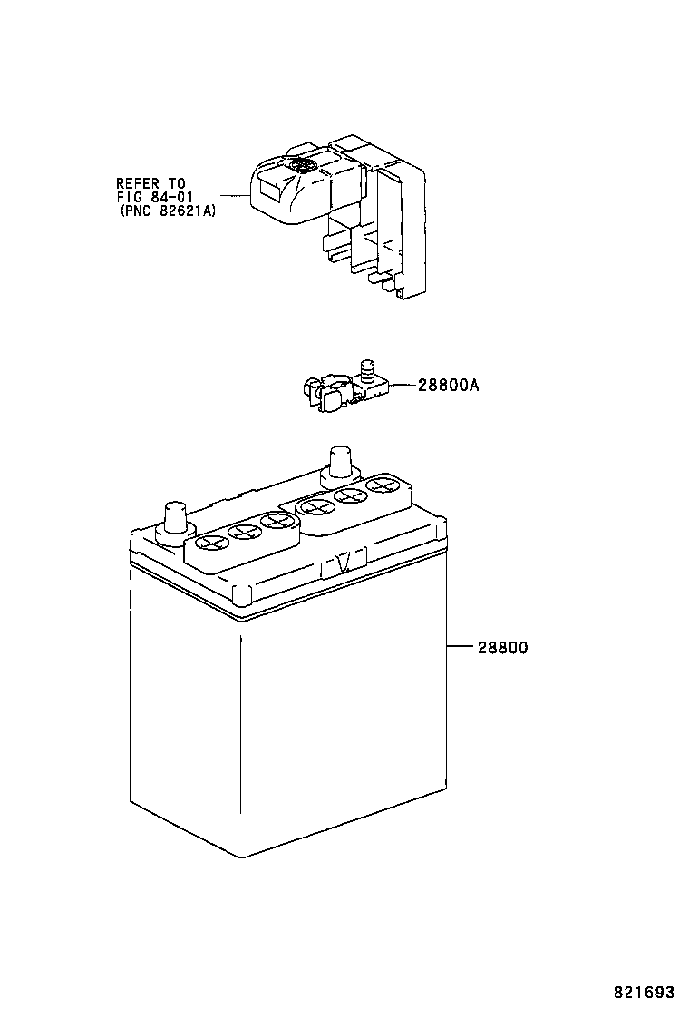 28800-21140 BATTERY product image