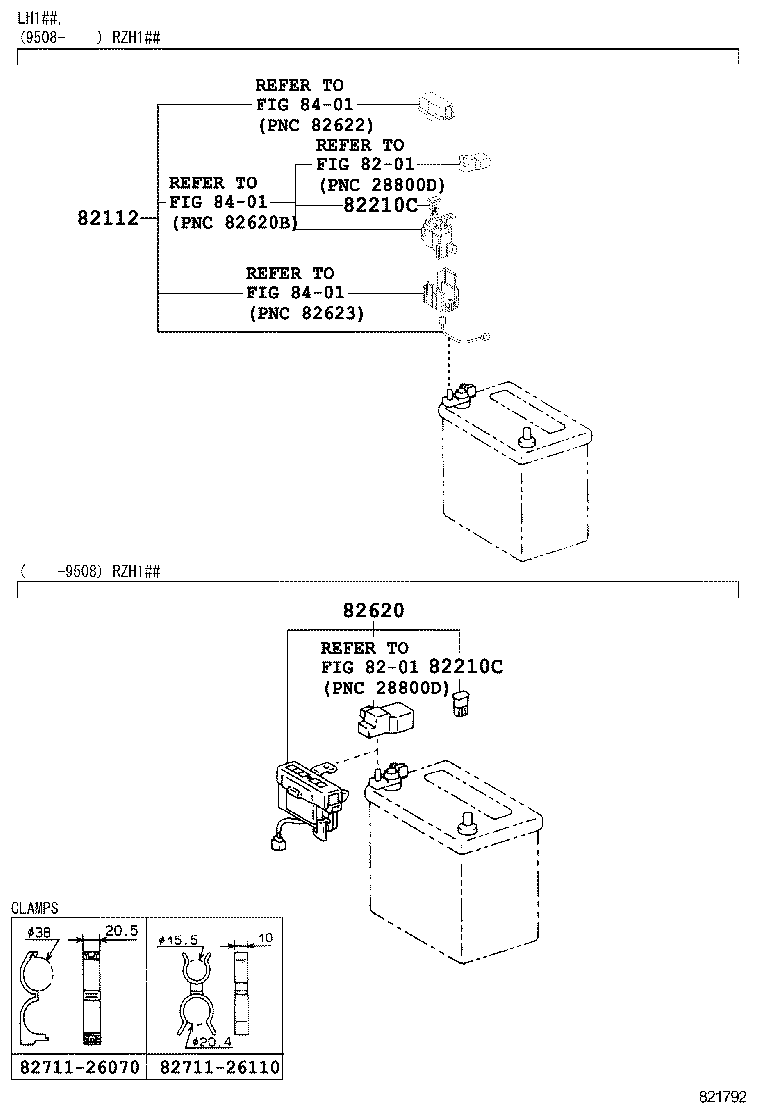 82151-26170 WIRE, FRONT DOOR, RH product image