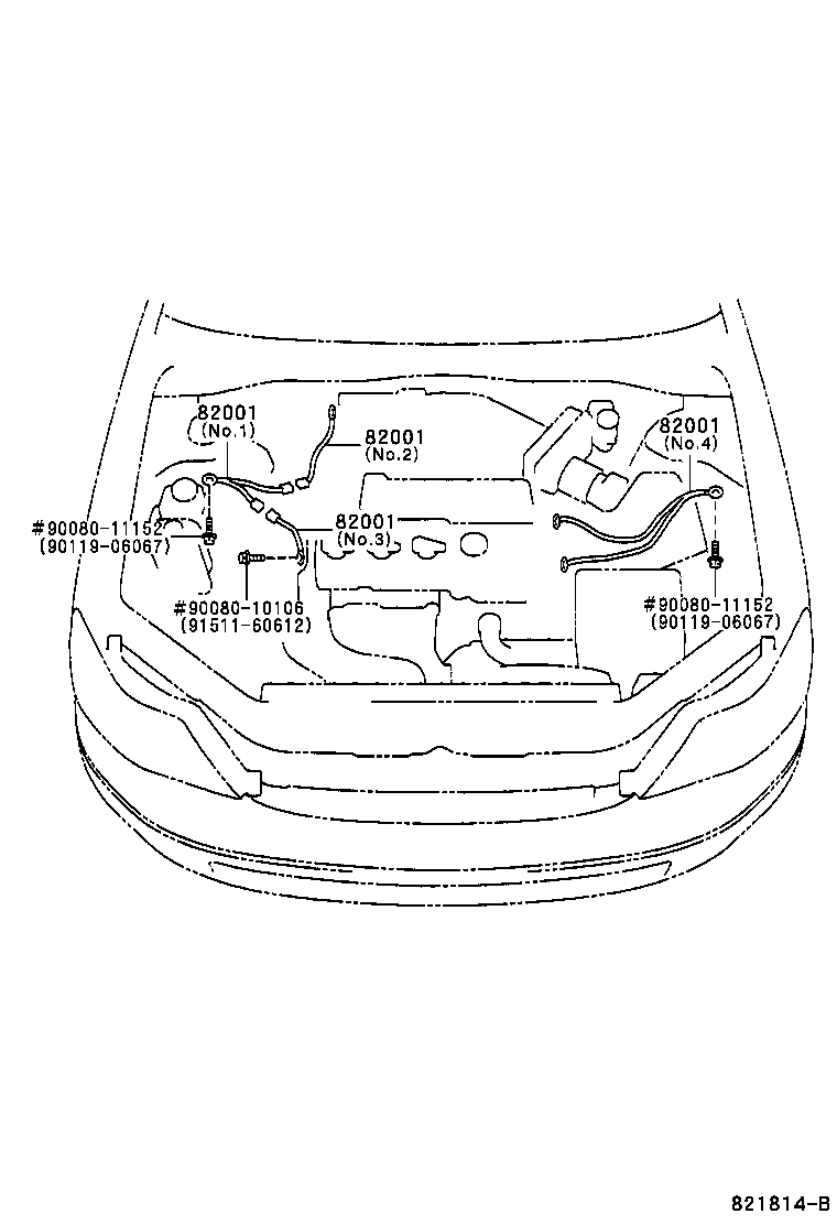 82817-07420 PROTECTOR, WIRING HARNESS, NO.1 product image