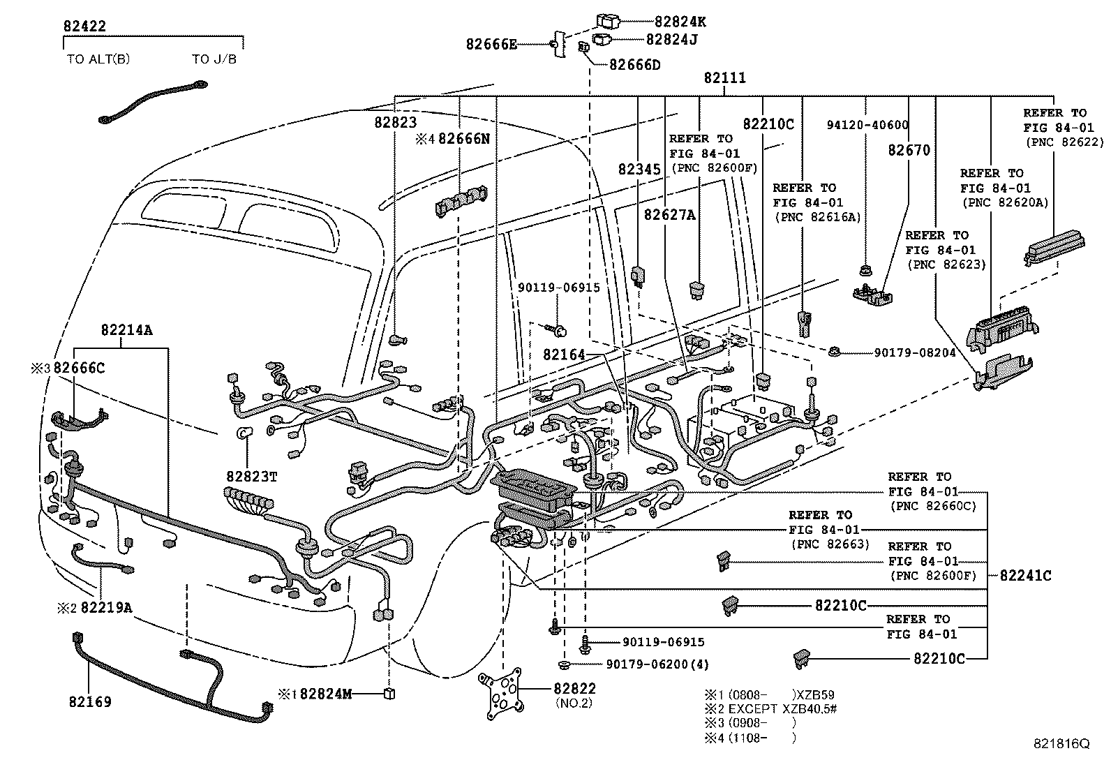82817-36090 PROTECTOR, WIRING HARNESS, NO.1 product image