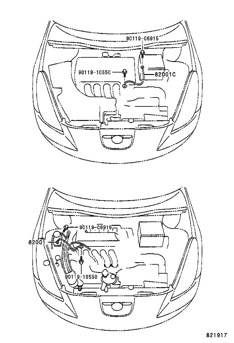 82817-13130 PROTECTOR, WIRING HARNESS, NO.1 product image