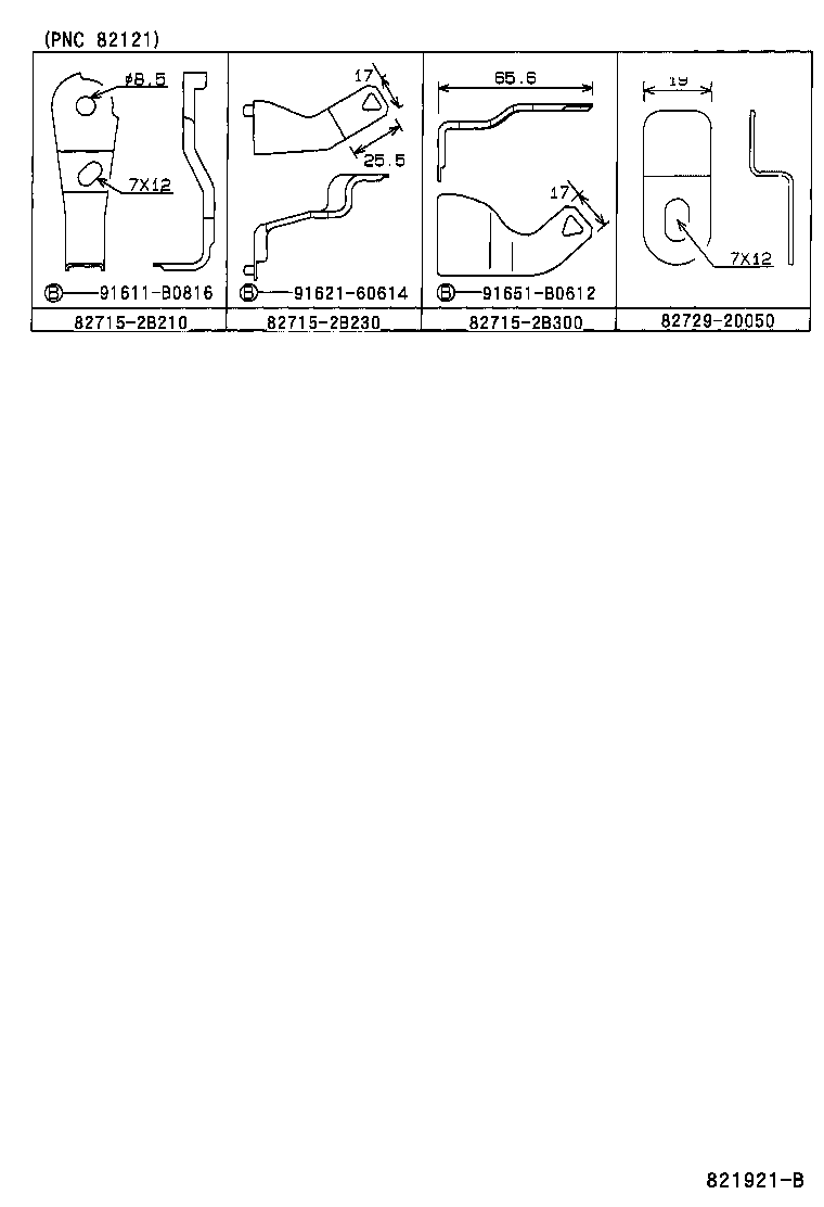 82142-20090 WIRE, INSTRUMENT PANEL, NO.2 product image