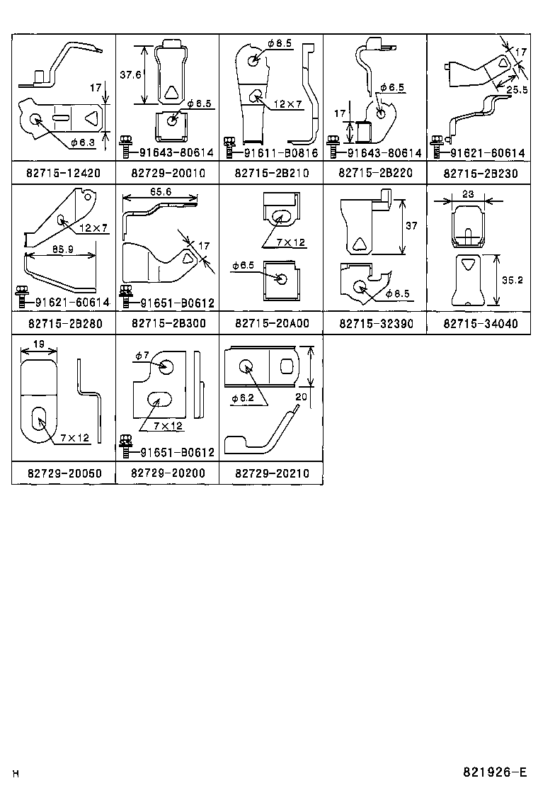 Thumbnail 6 for 82161-2M021